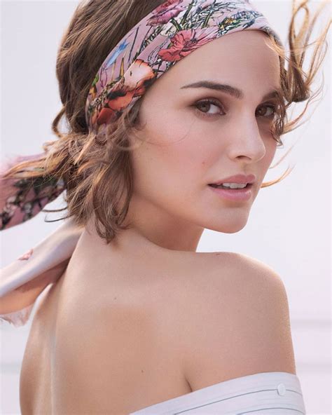 natalie portman dior hair|natalie portman dior photos.